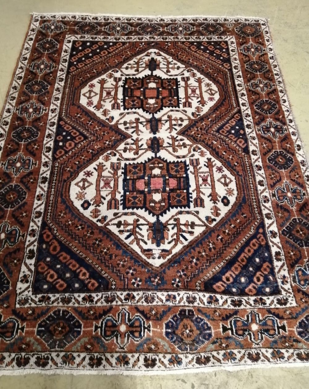 An Afshar rug, 180 x 140cm